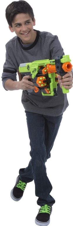 Hasbro: Nerf. N-strike: Бластер Зомби Ордовик B1532 — Nerf Zombie Strike doominator — Нерф Нёрф Хасбро