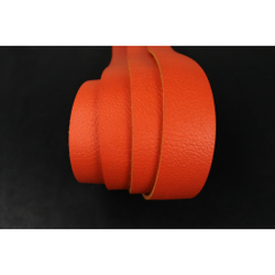 Ременная заготовка рыжая с лицевой отделкой+ плита терра