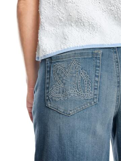 Marc Cain Шорты - бермуды с вышивкой