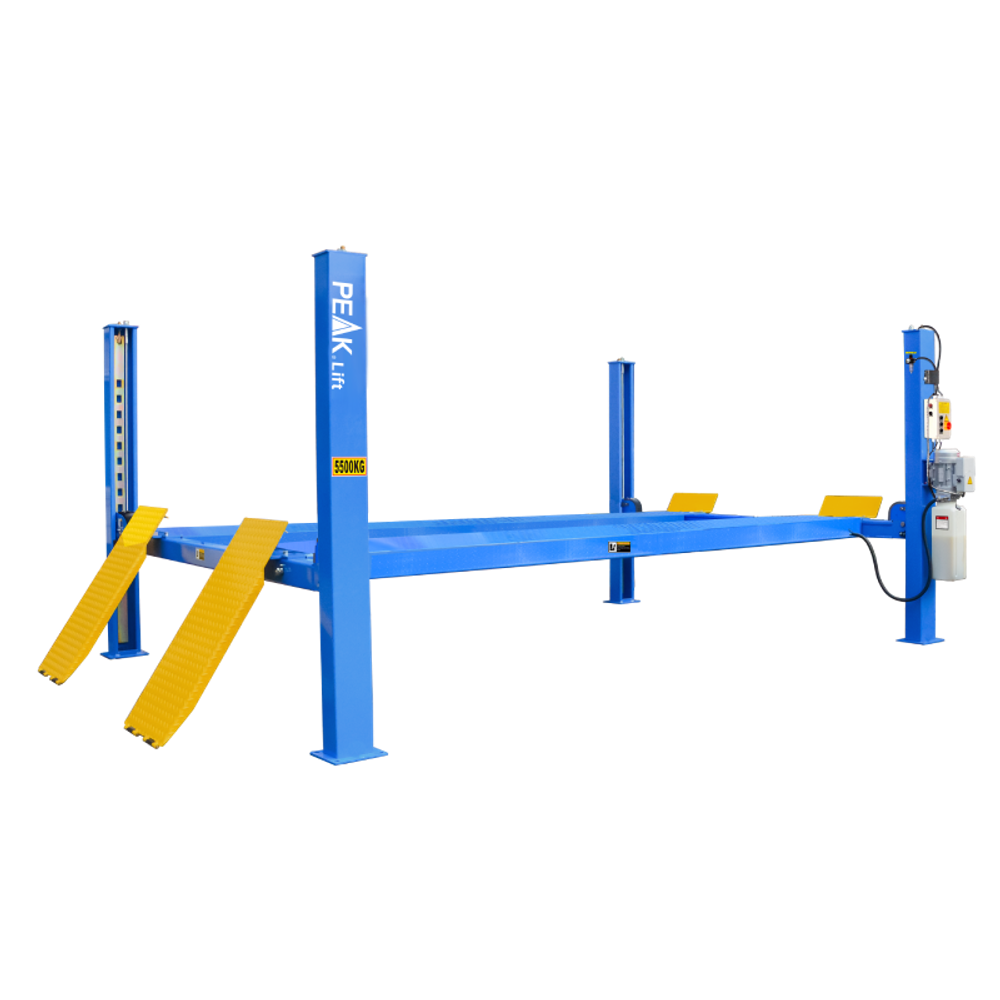 PEAK 412 Подъемник четырехстоечный, 5,5 т. для слесарных работ