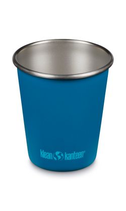 Детский стакан одностенный Klean Kanteen Kid Cup Straw Lid 10oz (296 мл) Mykonos Blue с трубочкой