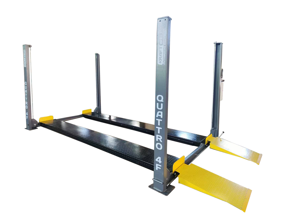 KraftWell QUATTRO 4F Подъемник г/п 4 т. платформы 4200 мм гладкие