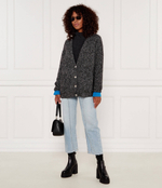 Хлопковый кардиган erbaceo Pinko - графитовый(104115 A247)