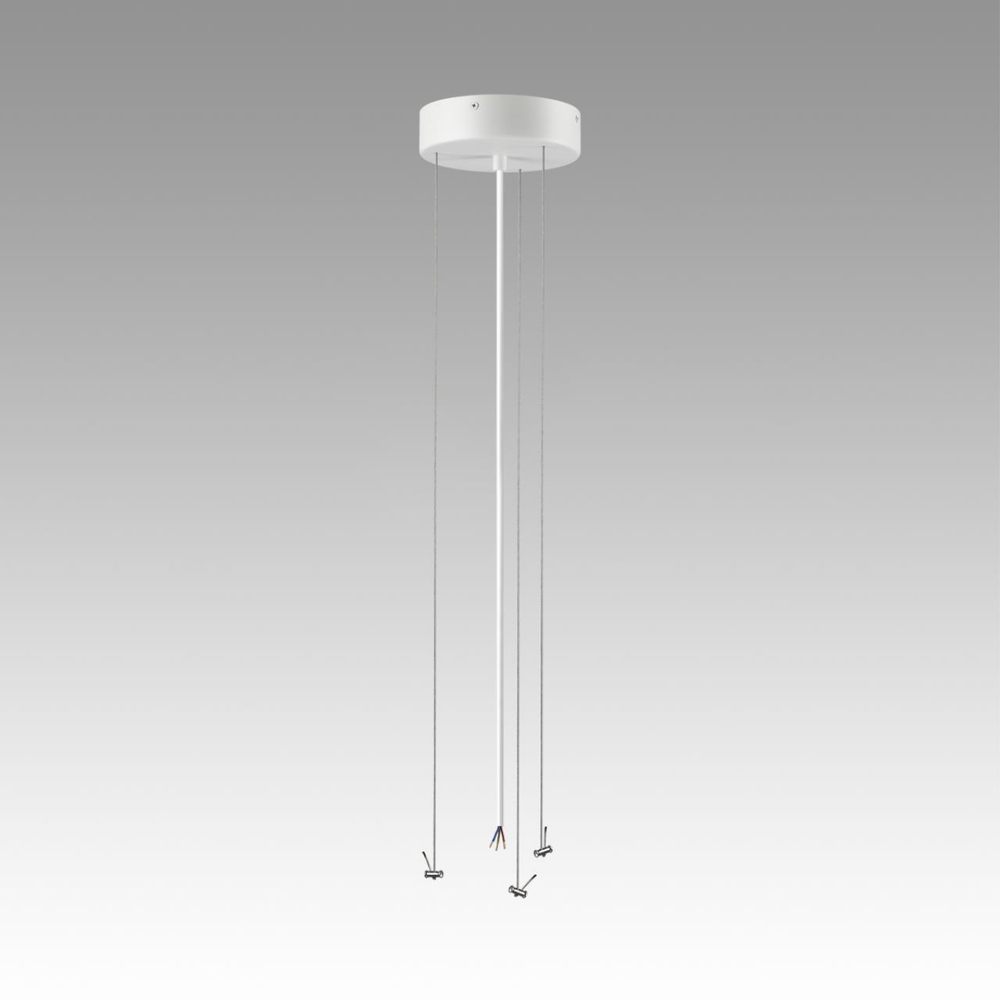 7755 (7757)/L SN 539 Подвесное крепление для светильника QUASAR LED металл/белый 1,5м QUASAR