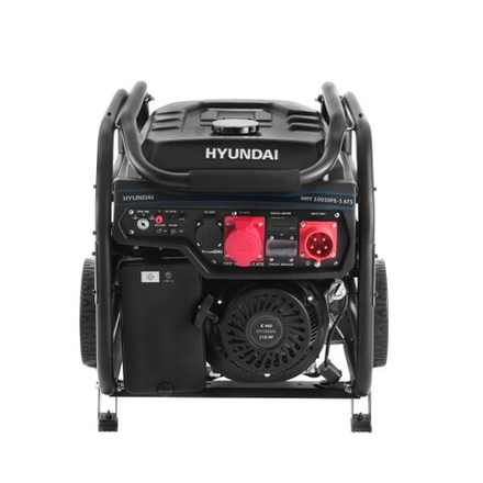 Генератор бензиновый HYUNDAI HHY 10050FE-3 ATS с колесами