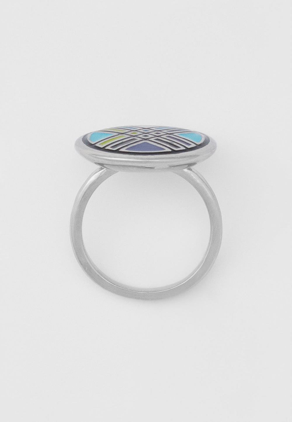 Кольцо SHANYRAQ GREEN MIX