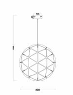 Подвесной светильник Freya FR5099PL-L52CH