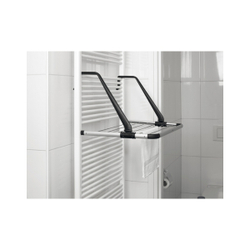 Сушилка для белья Brabantia надверная серебристая черная крепление