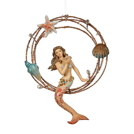Декоративная подвеска "Русалка"