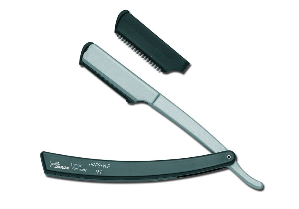 Бритва безопасная Jaguar R1 с филировочной насадкой