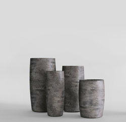 Кашпо, коллекция КОНКРИТ, форма СИГАР