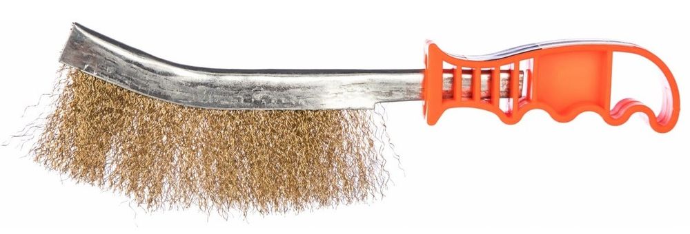 748505 Щетка металлическая с пластмассовой ручкой// Sparta