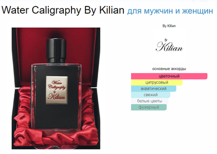 By Kilian Water Calligraphy (duty free парфюмерия) ( клатч )