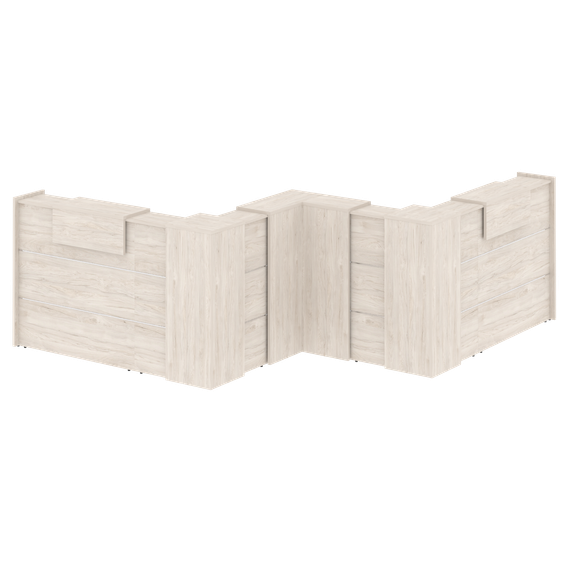 Onix Ресепшн O.R-K-35 Денвер Светлый 3139*3139*1187