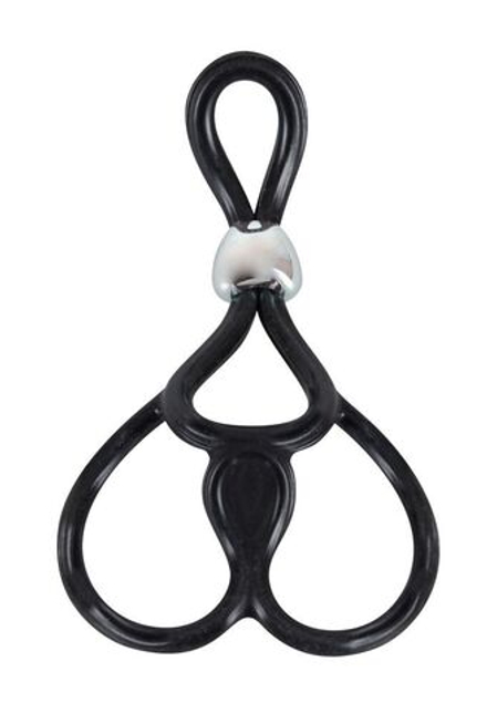 Лассо с подхватом мошонки Triple Ball-und Cockring