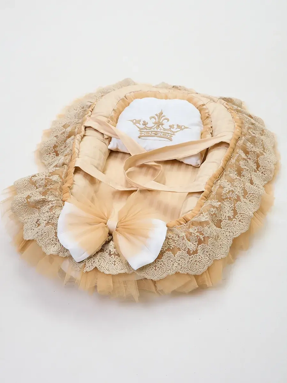 кокон для новорожденного гнездышко