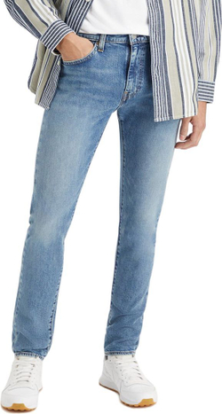 Джинсы LEVIS 510 SKINNY MED INDIGO - WORN I синий