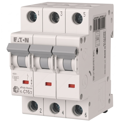 Авт. выкл. 3P С 16А 4,5кА HL-C16/3 Eaton