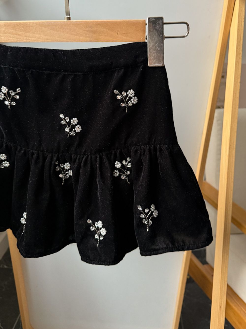 Бархатная юбка Zara, 116