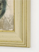 Картина интерьерная на холсте в раме "Птички" 30*30 см