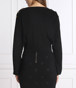 свитер wine Pinko - черный(1G17UJ A02I)