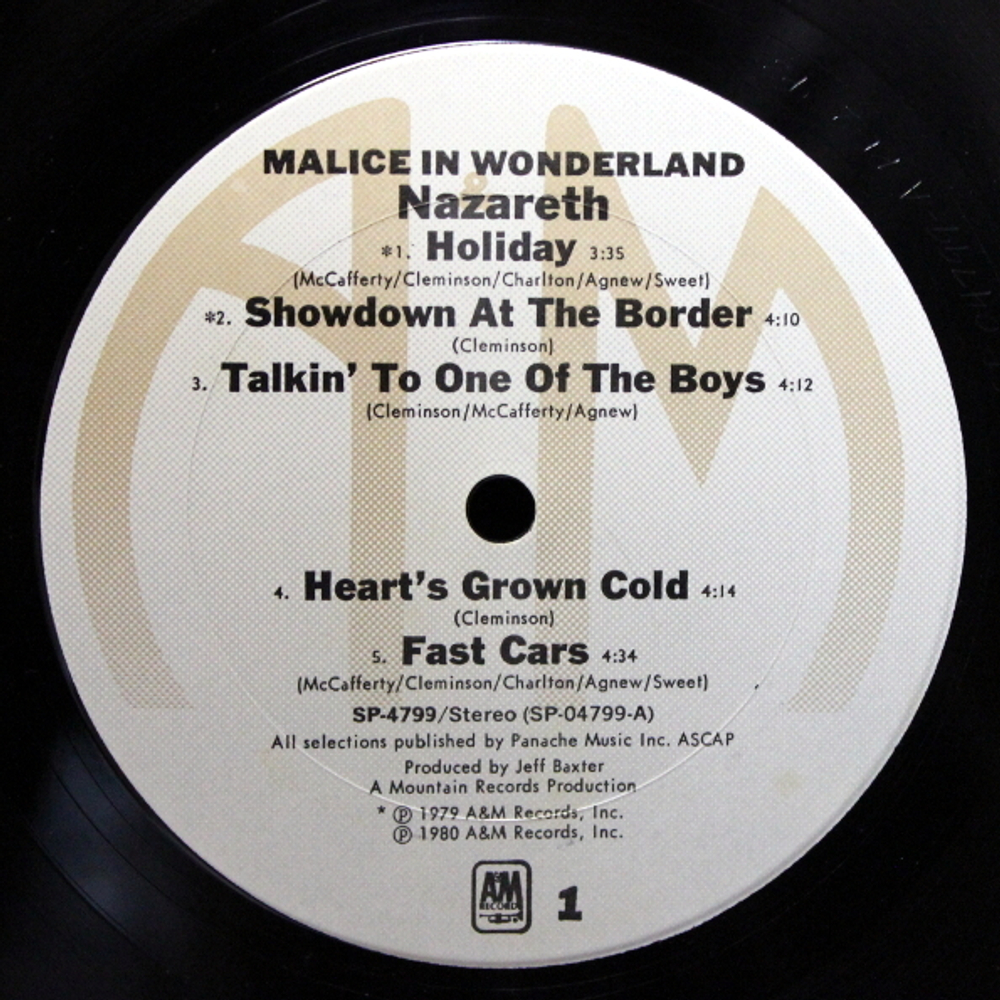 Nazareth / Malice In Wonderland (LP)