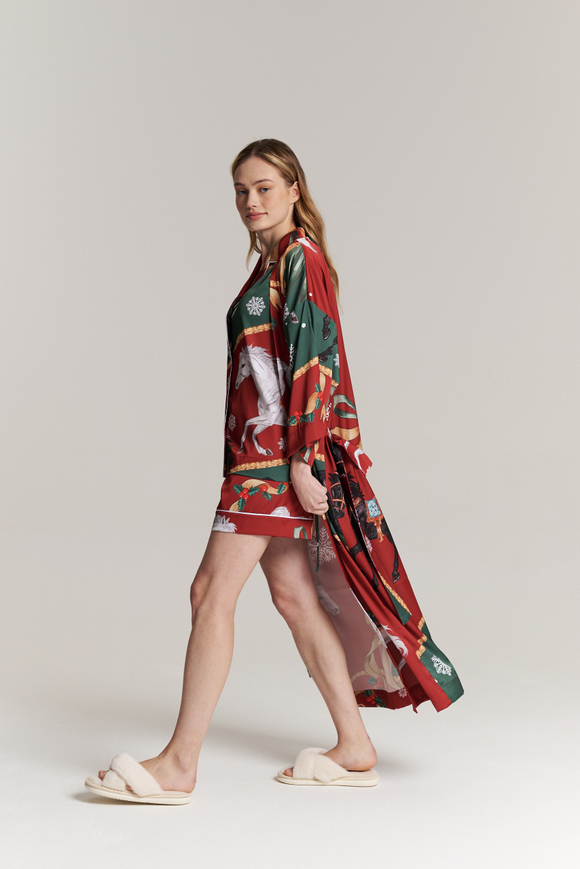 Халат-кимоно one size