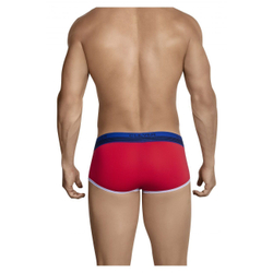 Мужские трусы брифы красные Clever Moda Julio Piping Brief 541005