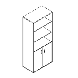 Шкаф 5 уровней