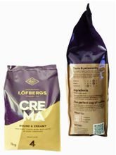 Кофе в зернах Lofbergs Crema 1 кг