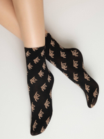 CONTE FANTASY Плотные носки с рисунками «Art»