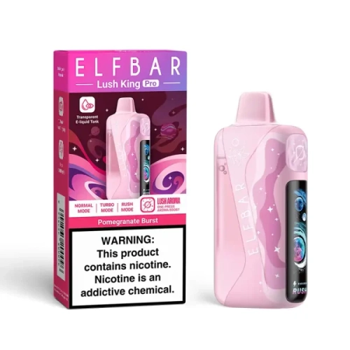 ELF BAR LUSH KING PRO - Sour Strawberry Dragonfruit (5% nic)