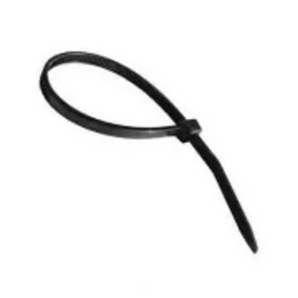 Хомут нейлоновый 3,6х300 (100шт) черный