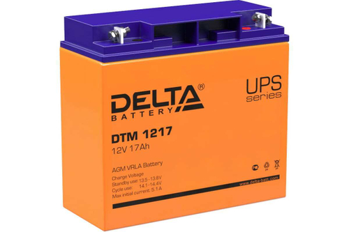 DTM 1217 Аккумуляторная батарея Delta