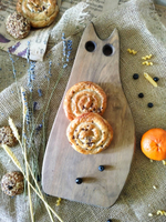 Доска разделочная из дерева сервировочная