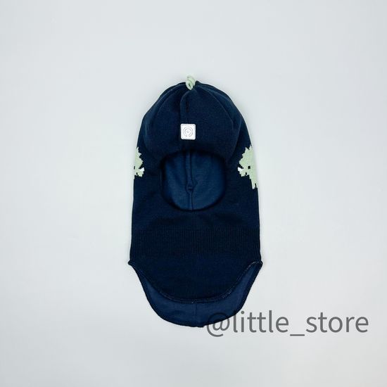 Шлем демисезонный, Динозавры на темно-синем