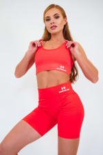 Женские велосипедки Gantelka Push-up коралл