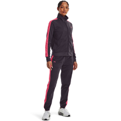 Женские теннисные Костюмы Under Armour Tricot Tracksuit Women - Violet, Red