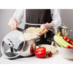 Набор посуды нерж, 6 пр, кастрюли 1.9,2.9,4.75 л, индукц, Daniks, Токио, SD-A87-6