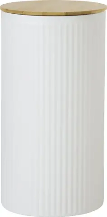 IHR Контейнер для хранения из белого бамбука объемом 1,9 л.