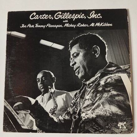 Винтажная виниловая пластинка LP Benny Carter and Dizzy Gillespie (USA 1976)