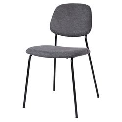 Стул Tilla, рогожка, дымчато-серый