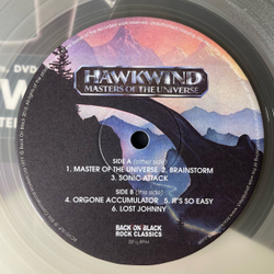 Винтажная виниловая пластинка LP Hawkwind Masters Of The Universe (Англия 2011)