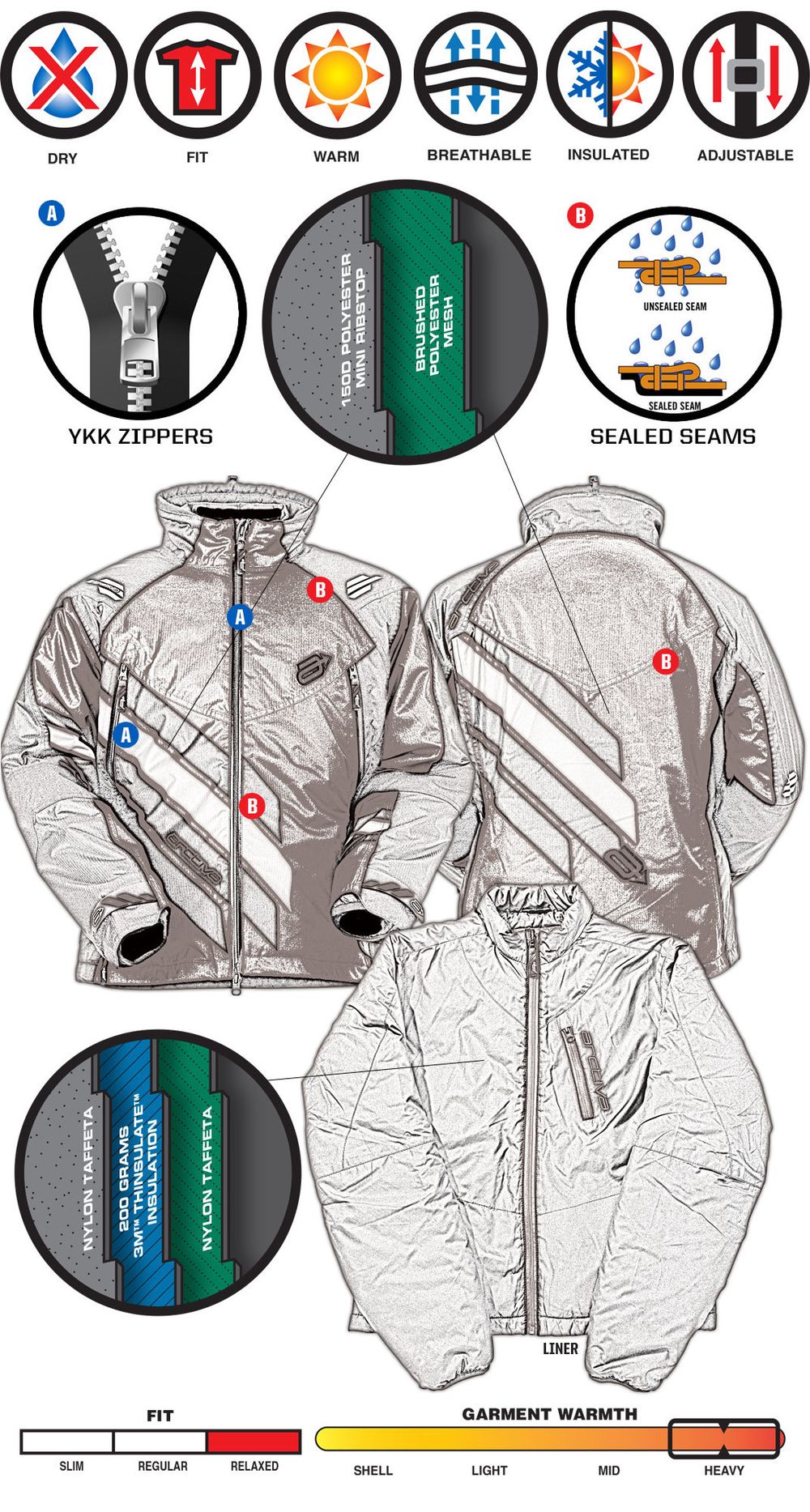 Eclipse / Женская / Черно-розовый