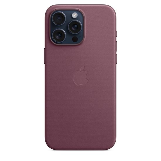 Чехол для iPhone 15 Pro Max FineWoven с MagSafe - Mulberry ( Сливовый)