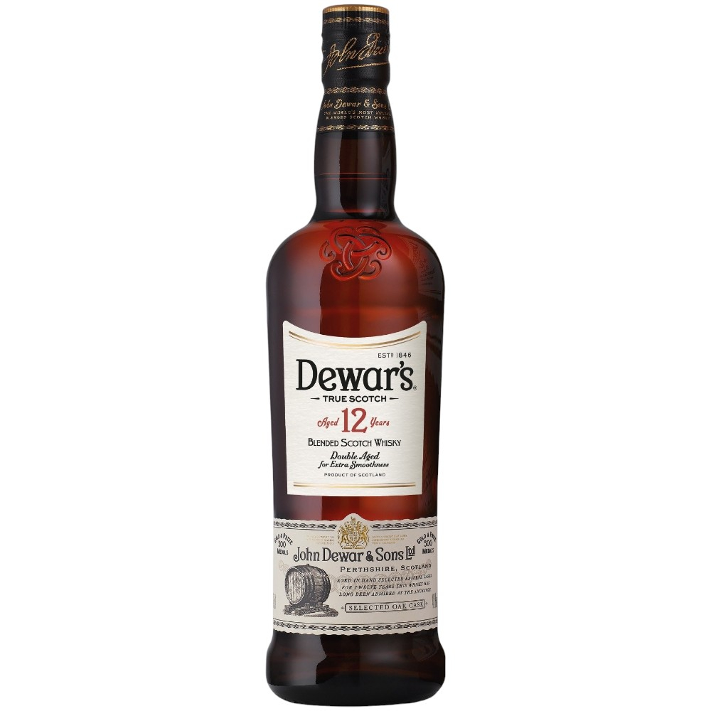 Виски Dewar's 12 Y.O 0,7 л. В подарочной коробке
