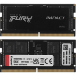 Оперативная память Kingston DDR5 64GB 5600MT/s CL40 SODIMM (Kit of 2) FURY Impact