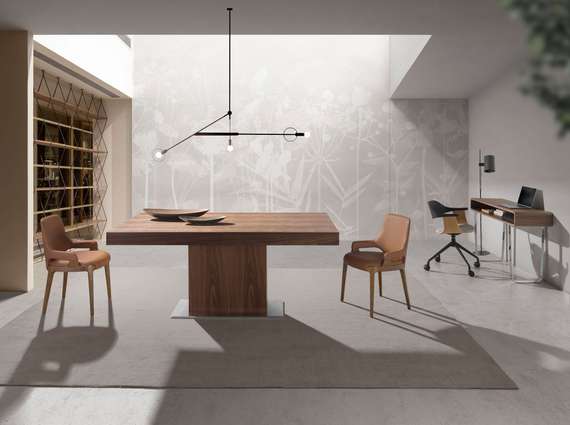 Стол раскладной Angel Cerda Atemporal 1015, 180-240х100 см, орех