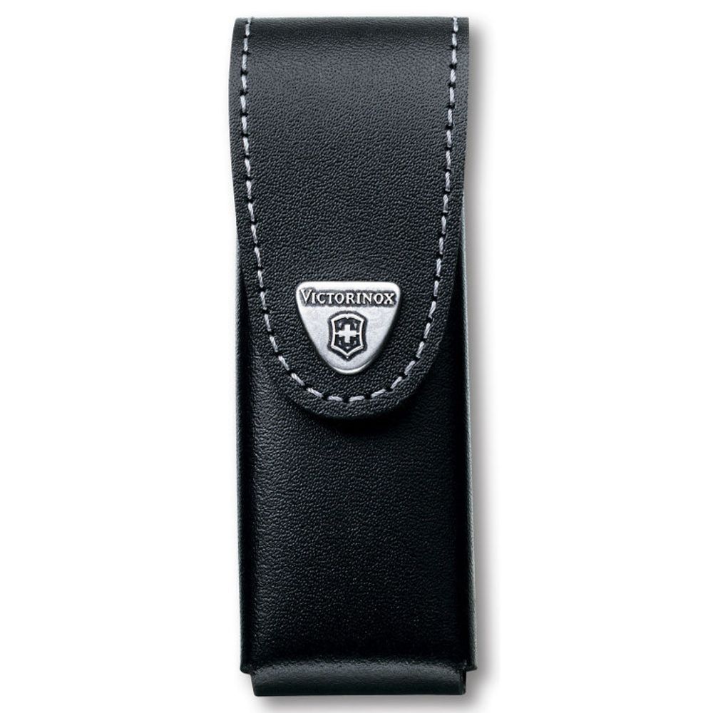 Чехол кожаный Victorinox для ножа 111 мм толщиной до 3 уровней, черный