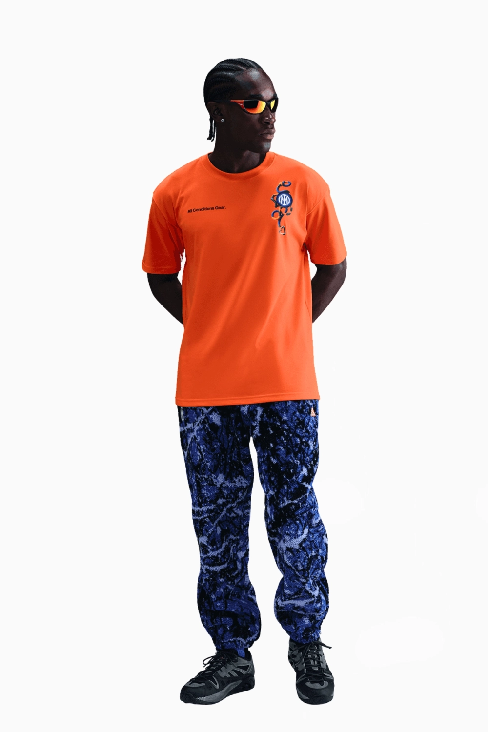 Футболка Nike Inter Milan x ACG 25/26 - оранжевый